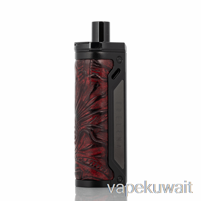 Lost Vape Thelema 80w Pod Mod Kit أسود / جلد أوكيران Vape Kuwait